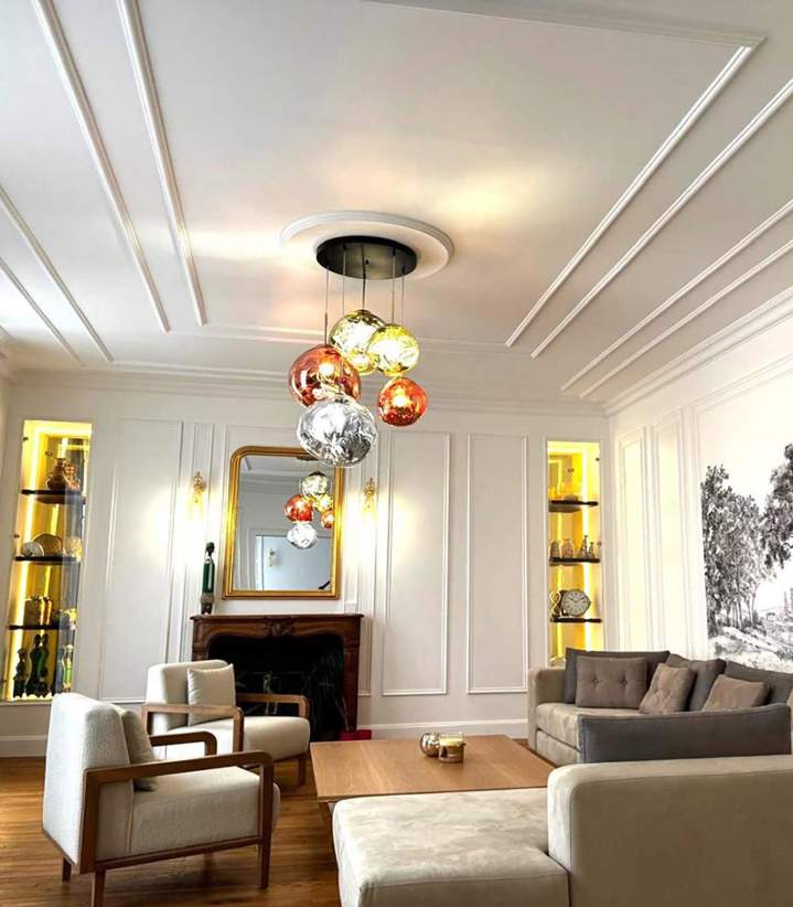 Plâtrerie précise et soignée