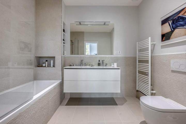 Salle de bains contemporaine, Montfermeil