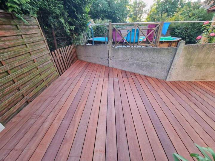 Terrasse en bois, Montfermeil