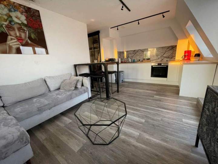 Salon ouvert avec cuisine, Montfermeil