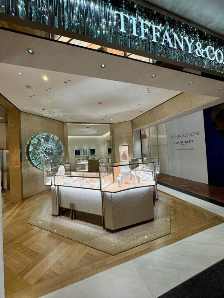 Joaillerie de luxe et d'accessoires Tiffany & Co., Montfermeil 